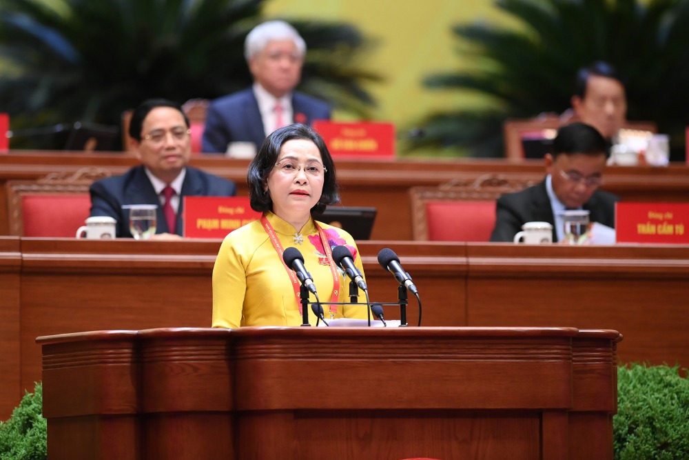 National Assembly Vice Chairwoman Nguyen Thi Thanh emphasized the careful preparation to successfully organize the election of National Assembly deputies of the XVI term and People's Council deputies at all levels. Photo: Pham Dong