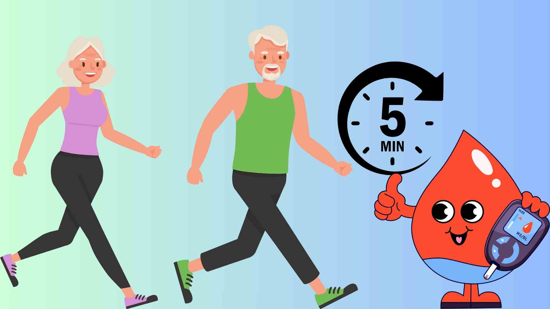 Walking fast is a good way to exercise for health. Graphics: Ha May