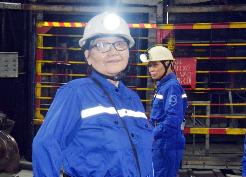 Poet, writer Hoang Viet Hang. Photo: Character provided