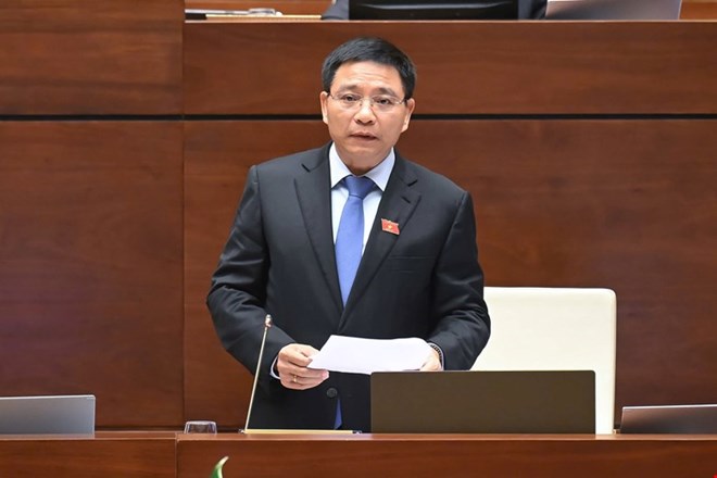 Minister of Finance Nguyen Van Thang. Photo: Quochoi.vn