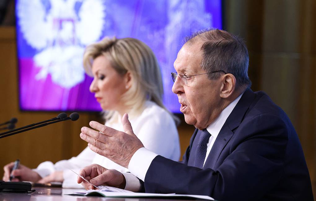 Russian Foreign Minister Sergey Lavrov held a press conference on January 20, addressing a series of hot issues, including Greenland. Photo: TASS