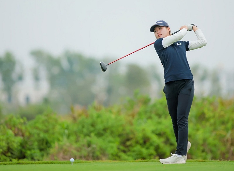 Golfer Le Chuc An will compete in Ninh Binh. Photo: VGA