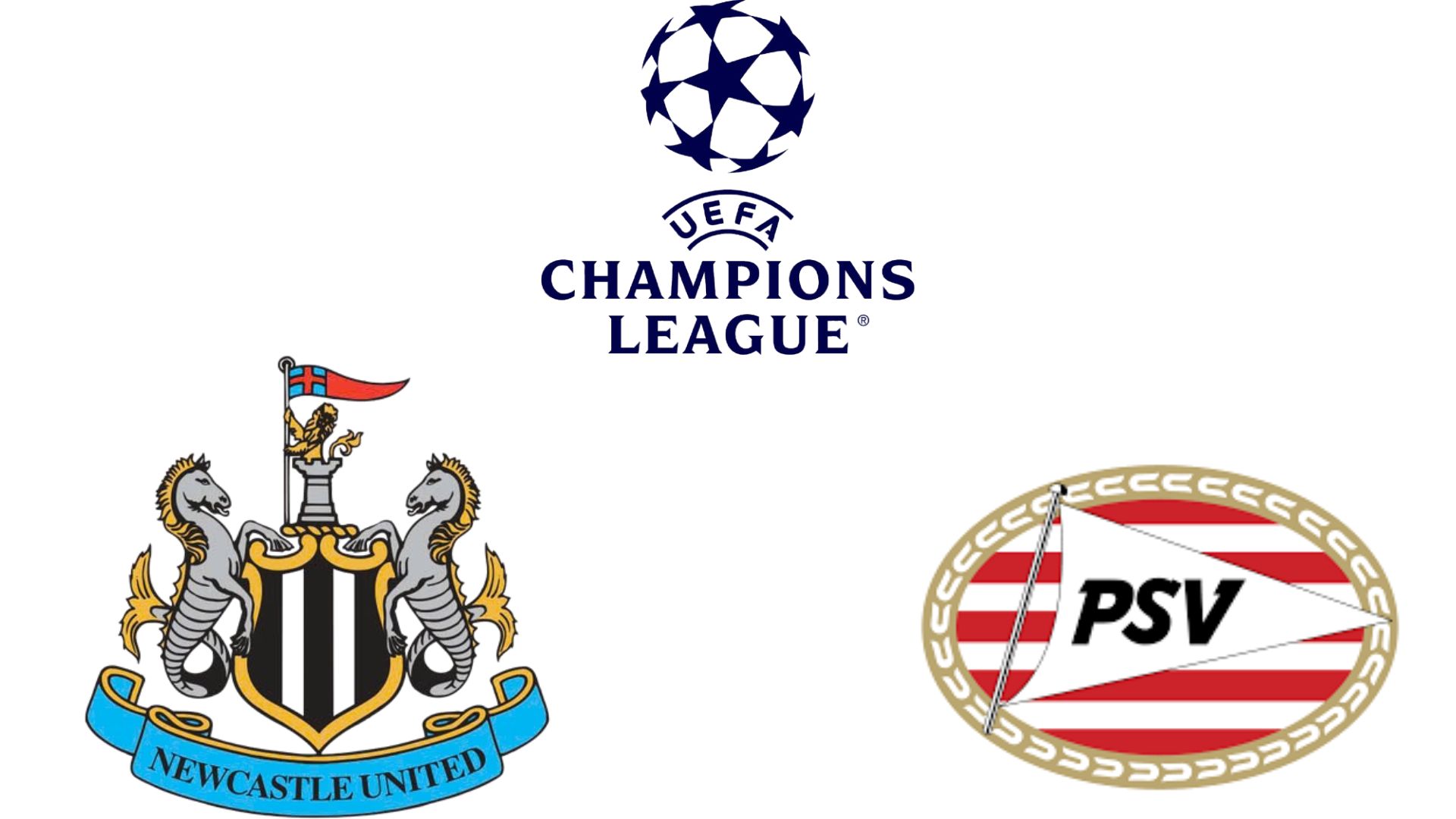 챔피언스 리그 뉴캐슬 - PSV 축구 예측. 그래픽: 반안