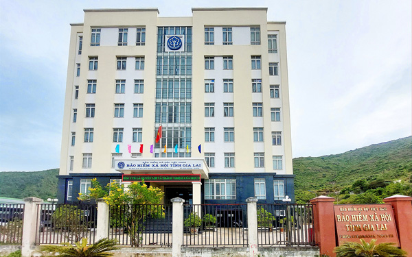 Headquarters of Gia Lai Provincial Social Insurance. Photo: Thanh Tuan