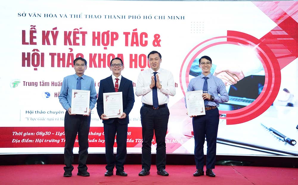 Sleep medicine has become a new scientific foundation of Ho Chi Minh City sports. Photo: Ho Chi Minh City Department of Culture and Sports