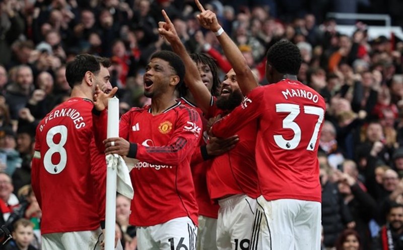 Man United confidently aim for the match against Arsenal this weekend. Photo: AFP