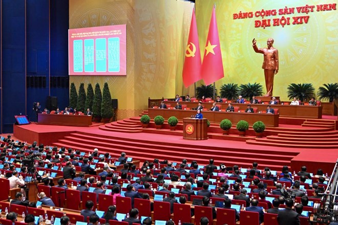 Thông cáo báo chí về ngày làm việc thứ hai Đại hội XIV của Đảng