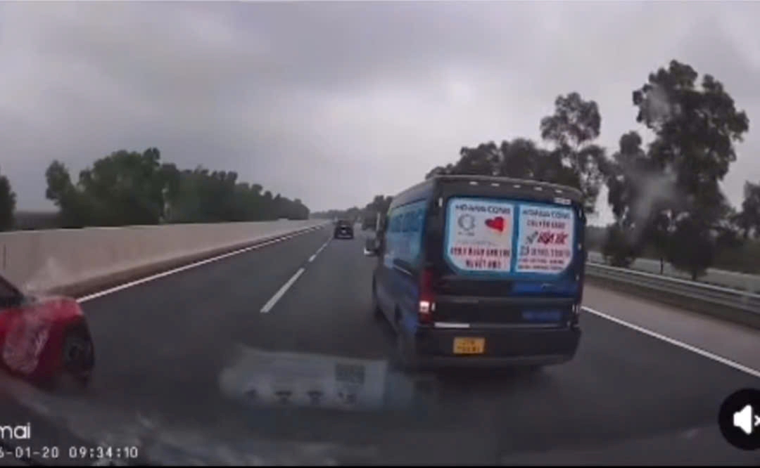 Hình ảnh xe khách vi phạm. Ảnh: Cục Cảnh sát giao thông