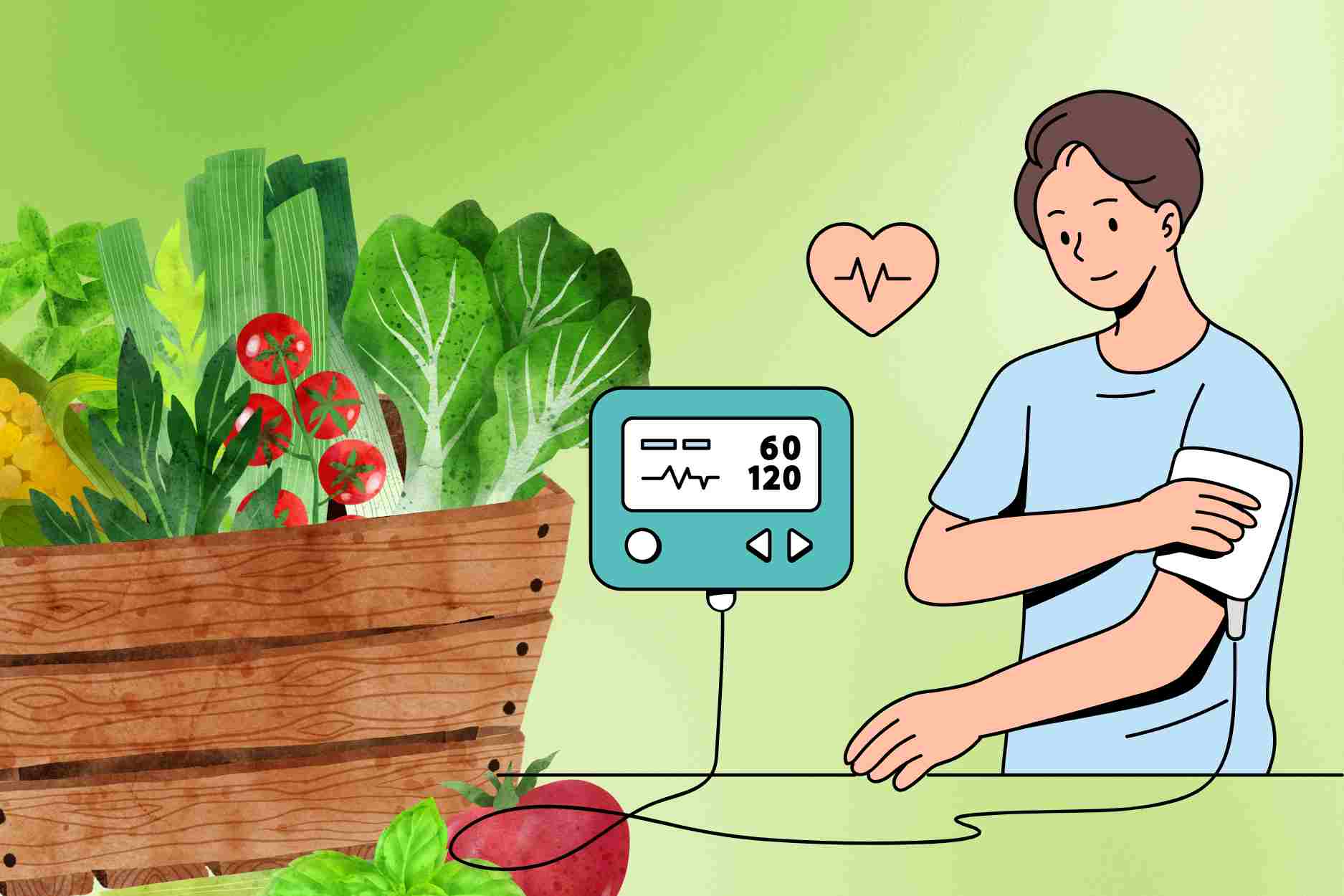 4 types of green vegetables to support stroke prevention