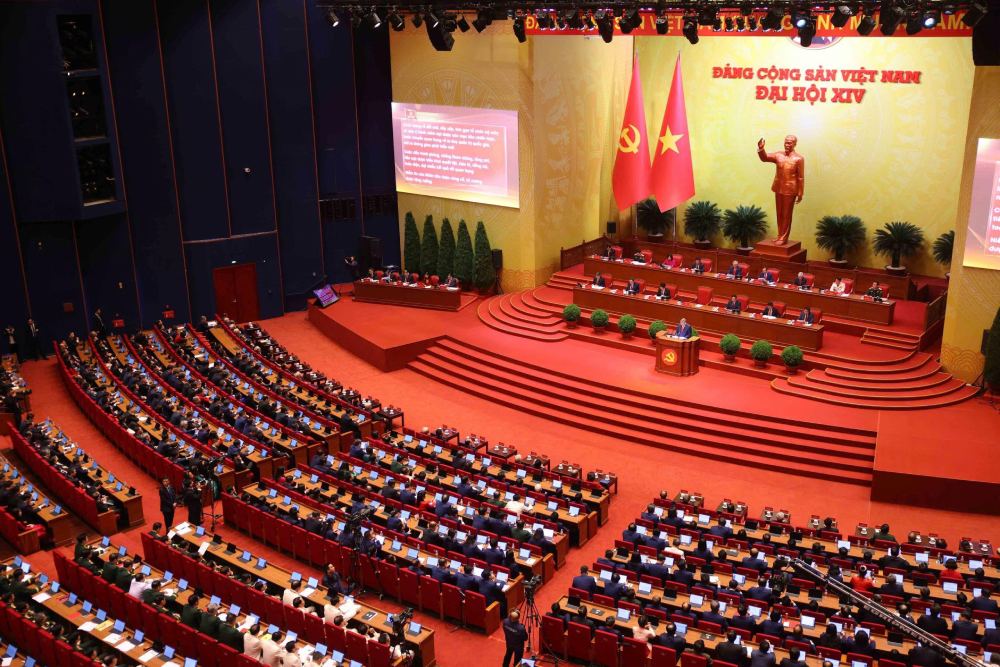 The 14th Party Congress implements personnel work of the 14th Central Committee of the Party. Photo: VNA