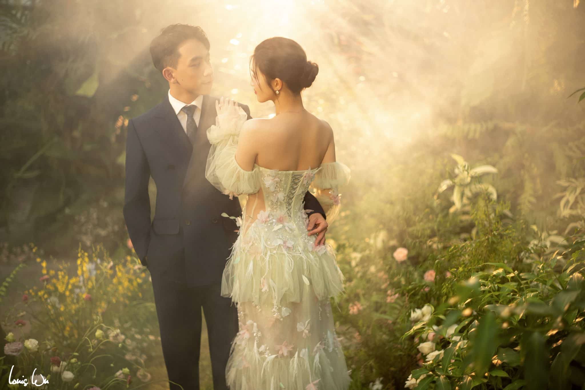 Phuong Nhi va Minh Hoang dep doi trong loat anh cuoi. Anh Vu Manh Tuan