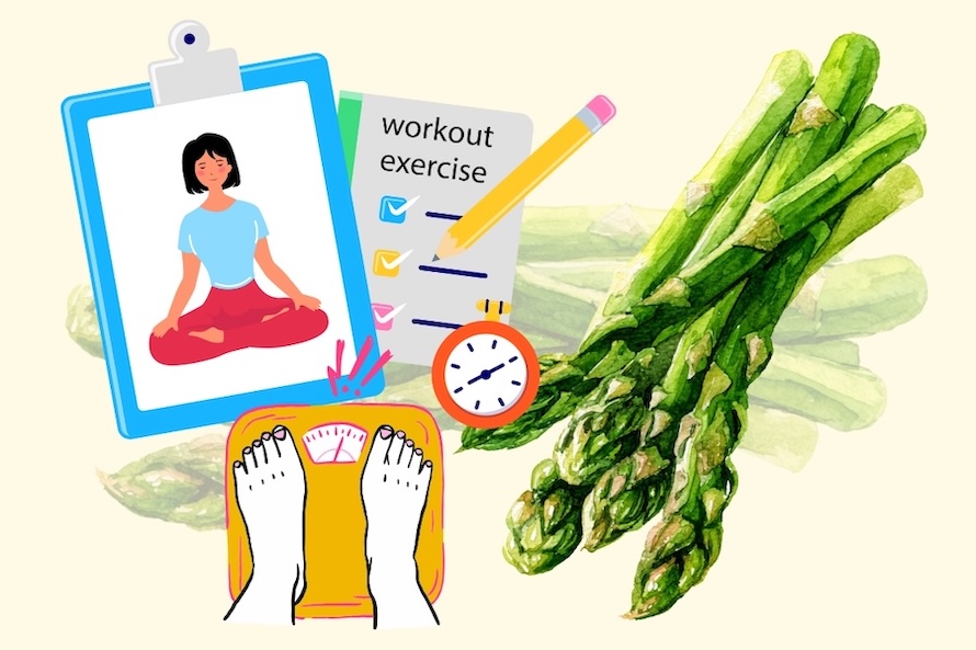 Les plats a base d'asperges qui aident a perdre du poids et a detoxifier efficacement