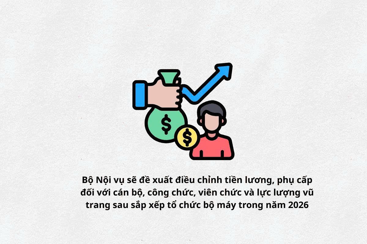 Les salaires des fonctionnaires et des forces armees seront proposes pour etre ajustes en 2026. Photo: Hoang Linh