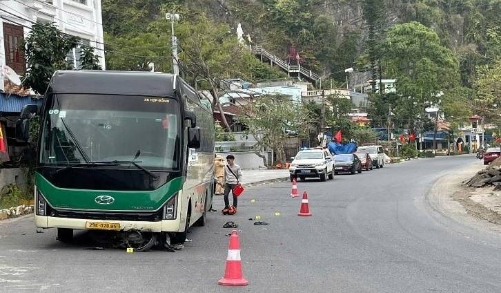 Hiện trường vụ tai nạn giao thông. Ảnh: Viện Kiểm sát nhân dân Hải Phòng