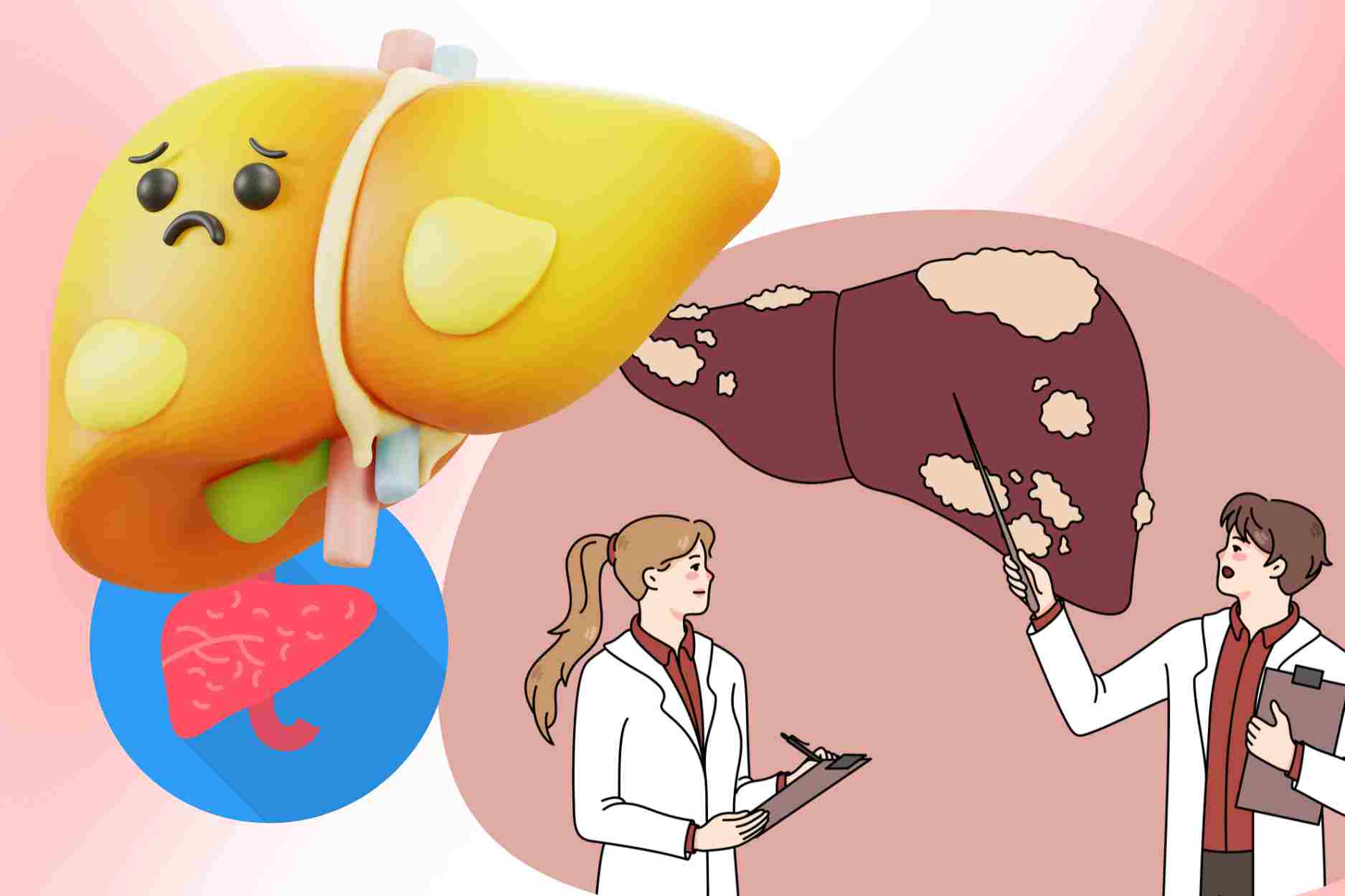 Who is prone to fatty liver disease