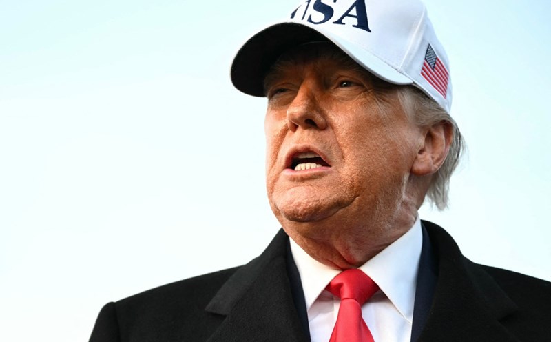 President Trump. Photo: AFP