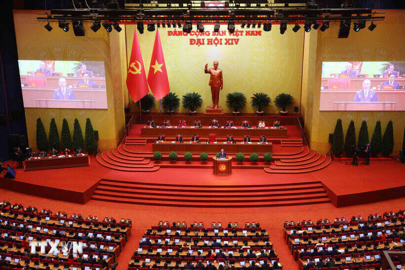 The 14th Party Congress received warm feelings and great encouragement from political parties, partners, overseas Vietnamese and international friends. Photo: VNA