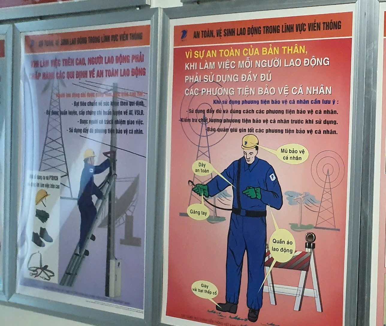 Nhieu doanh nghiep tai Ca Mau chap hanh to quy dinh ve an toan lao dong. Anh: Nhat Ho.