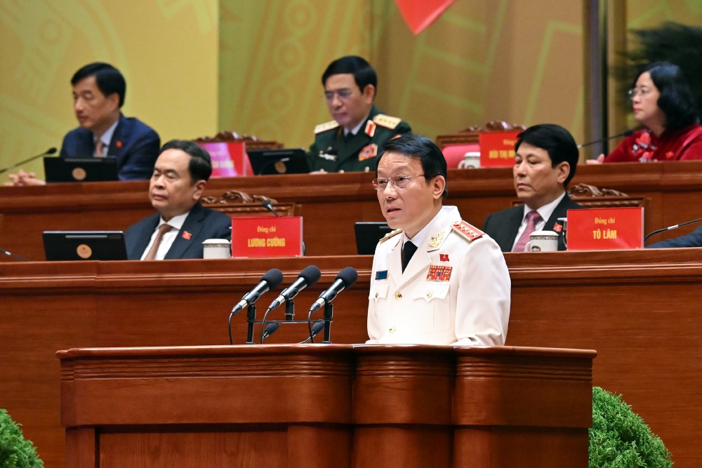 Dai tuong Luong Tam Quang. Anh: Pham Dong