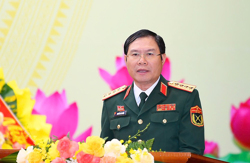 Dai tuong Nguyen Tan Cuong. Anh: Bo Quoc phong