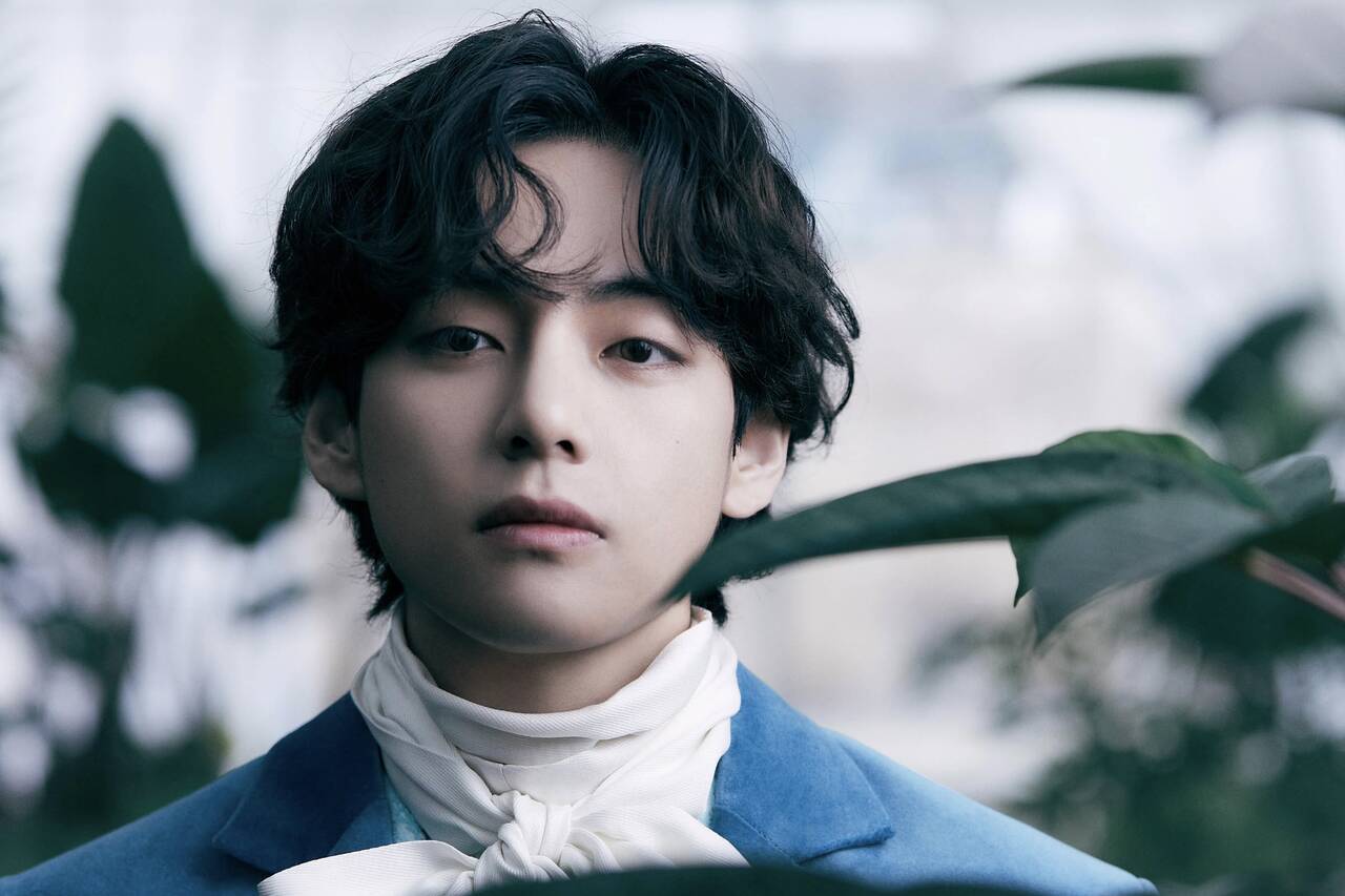 V (Kim Taehyung) of BTS group. Photo: Lotte