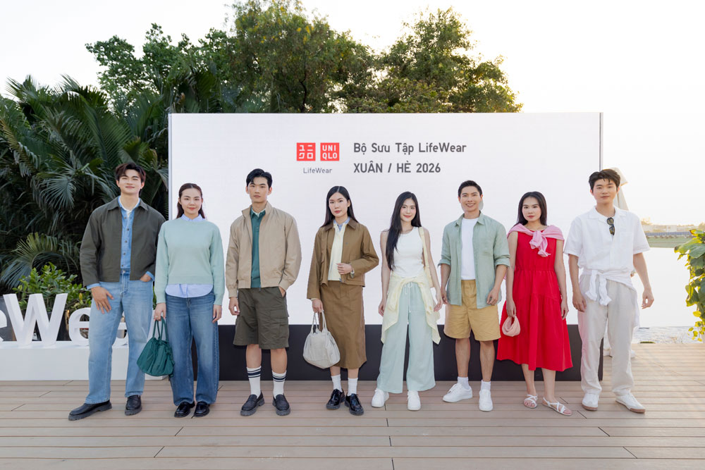 UNIQLO ra mắt Bộ sưu tập LifeWear Xuân Hè 2026