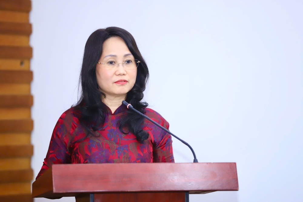 Membre du Comite central du Parti, secretaire adjointe permanente du Comite du Parti, vice-ministre permanent du ministere de la Culture, des Sports et du Tourisme Lam Thi Phuong Thanh. Photo: Ministere de la Culture, des Sports et du Tourisme