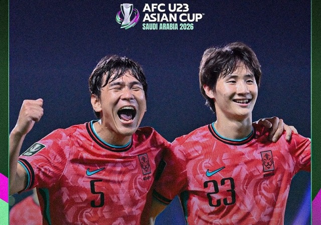 U23 Han Quoc dang duoc danh gia cao hon. Anh: AFC