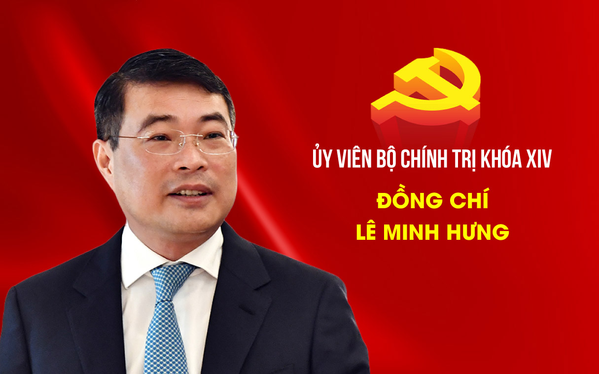 Comrade Le Minh Hung was elected by the Central Executive Committee as a member of the 14th Politburo. Photo: Lao Dong
