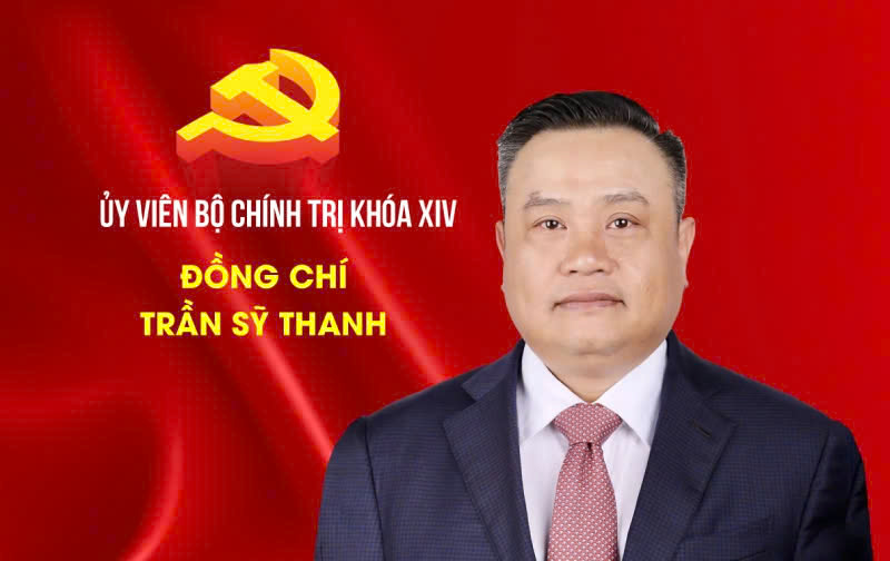 Le camarade Tran Sy Thanh a ete elu membre du Bureau politique du Comite central du XIVe mandat et a occupe le poste de president de la Commission centrale de controle. Photo: Lao Dong