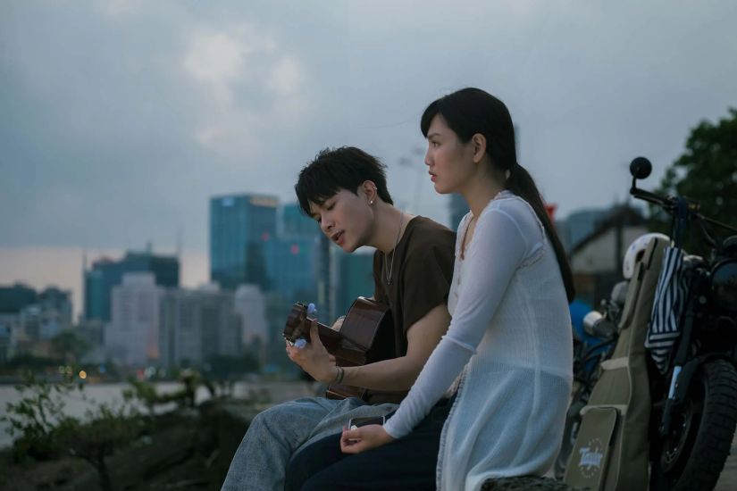 Two main actors of the movie "My Three-Room House". Photo: Producer