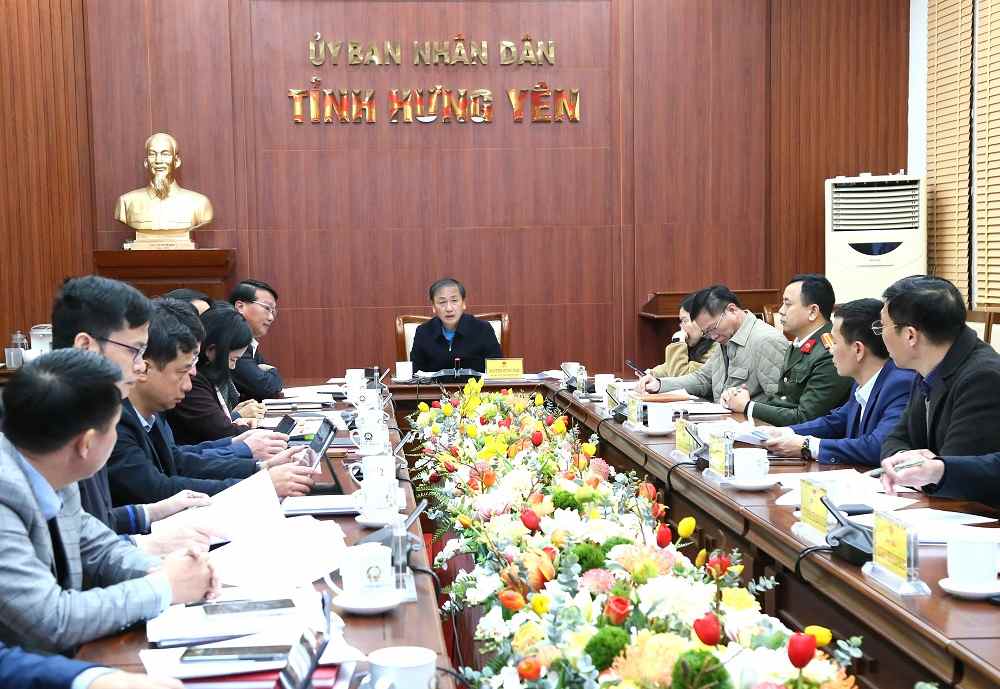 UBND tinh ban phuong an phan bo chi tieu dat den nam 2030 cho 104 xa, phuong. Anh: Cong TTDT tinh Hung Yen