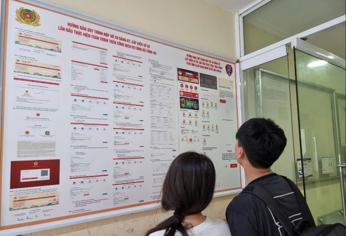 Bộ Công an đề xuất thí sinh dự thi sát hạch được công nhận kết quả khi đạt nội dung sát hạch lý thuyết, thực hành. Ảnh: H.Lam