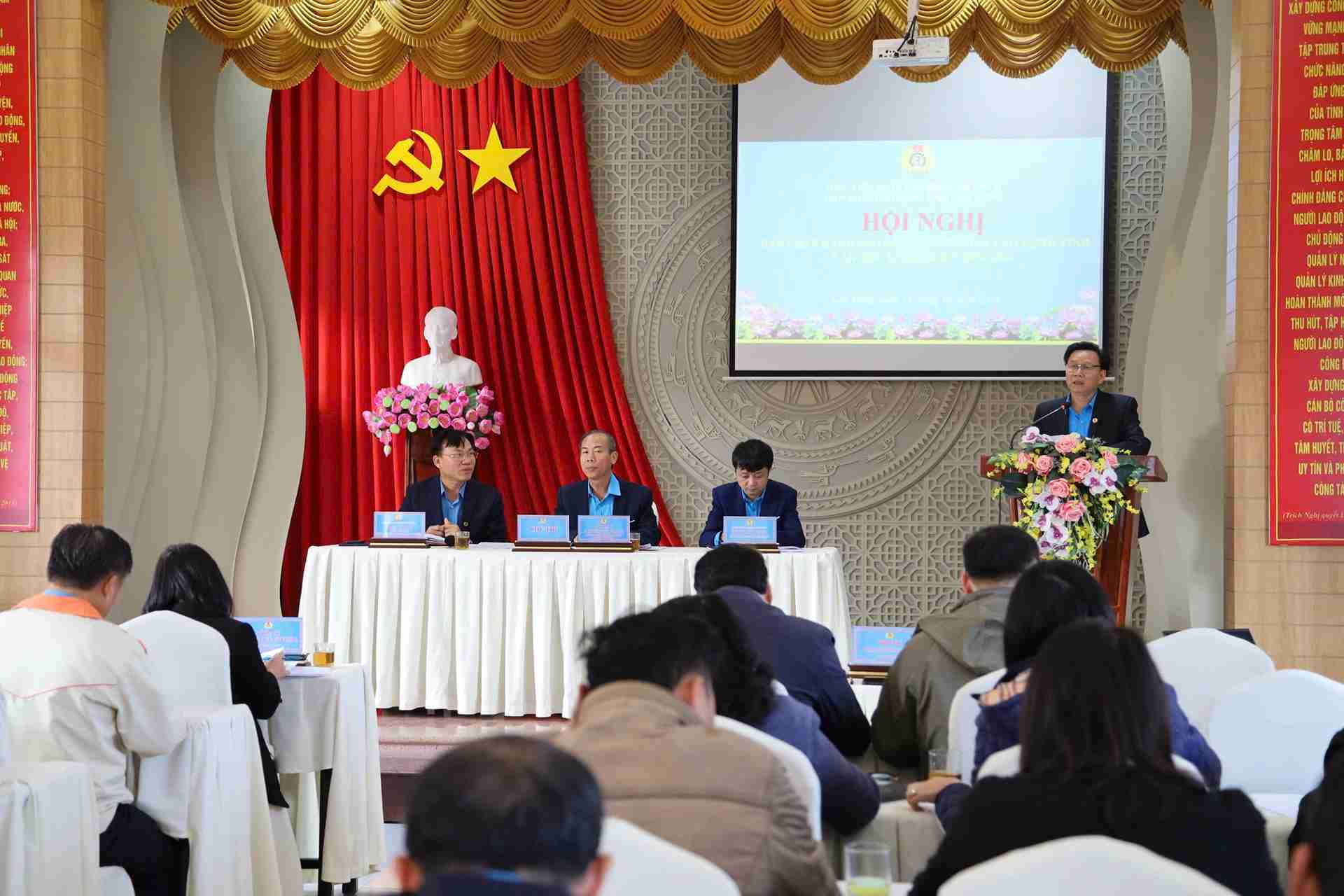 Ban Chap hanh LDLD tinh Lam Dong to chuc Hoi nghi lan thu I, nhiem ky 2025 - 2030. Anh: Linh Thu