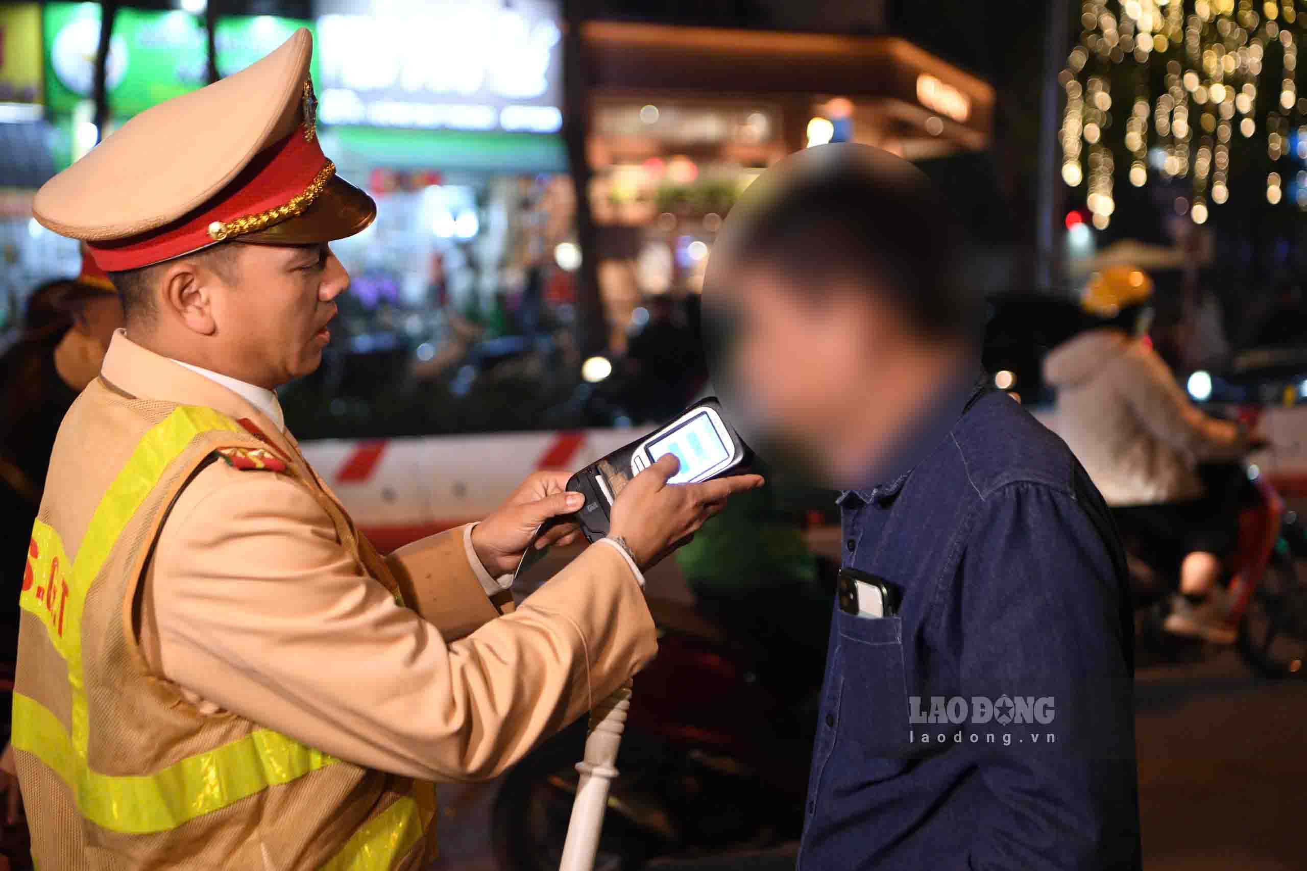 1,716 drivers violated alcohol concentration on the evening of January 22nd. Photo: The Ky