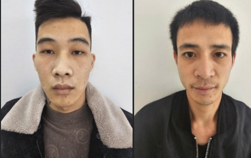 Các đối tượng trong vụ án. Ảnh: Công an thành phố Hải Phòng