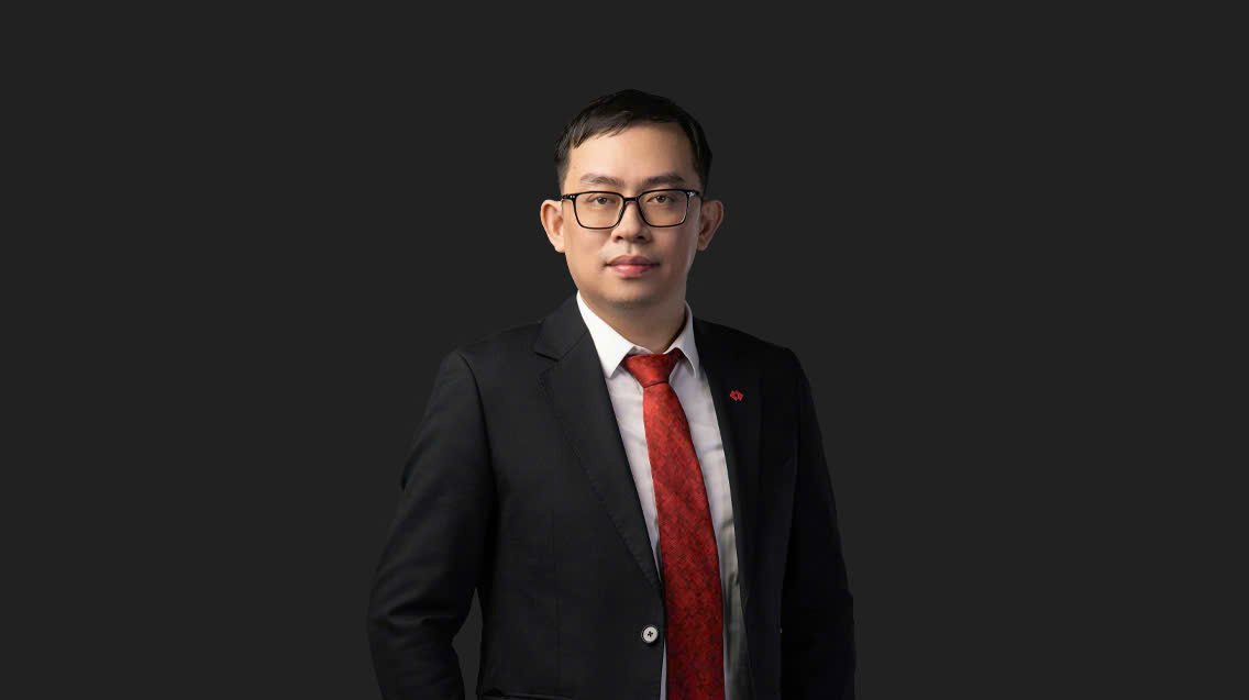 Ong Nguyen Anh Tuan – Giam doc Khoi Ngan hang Ban le Techcombank. Anh: TCB