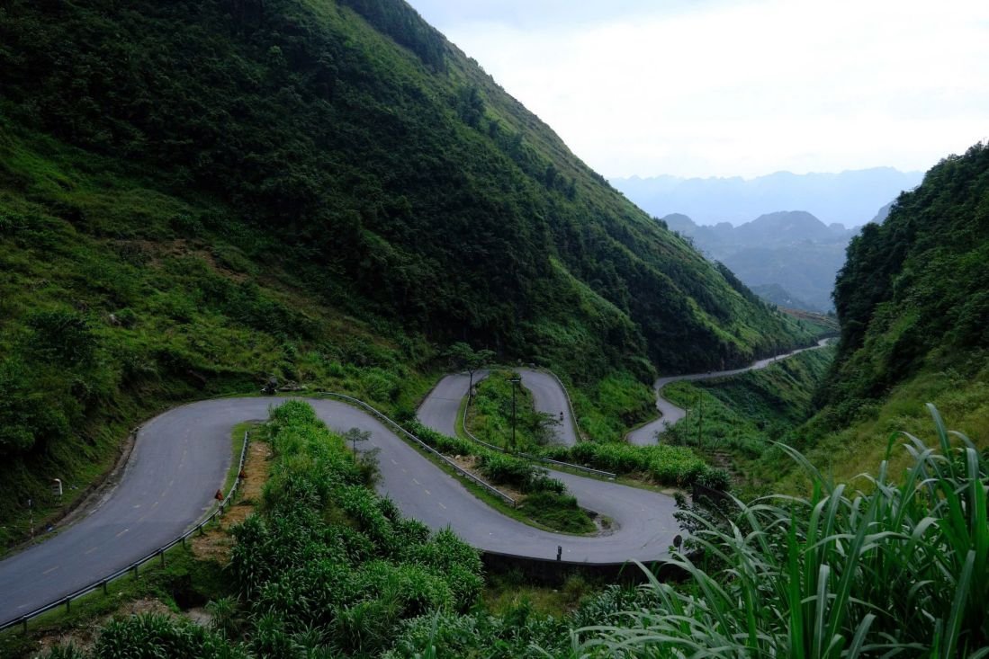 Tham Ma Pass, one of the must-visit destinations on the journey to conquer Ha Giang. Photo: Phong Linh