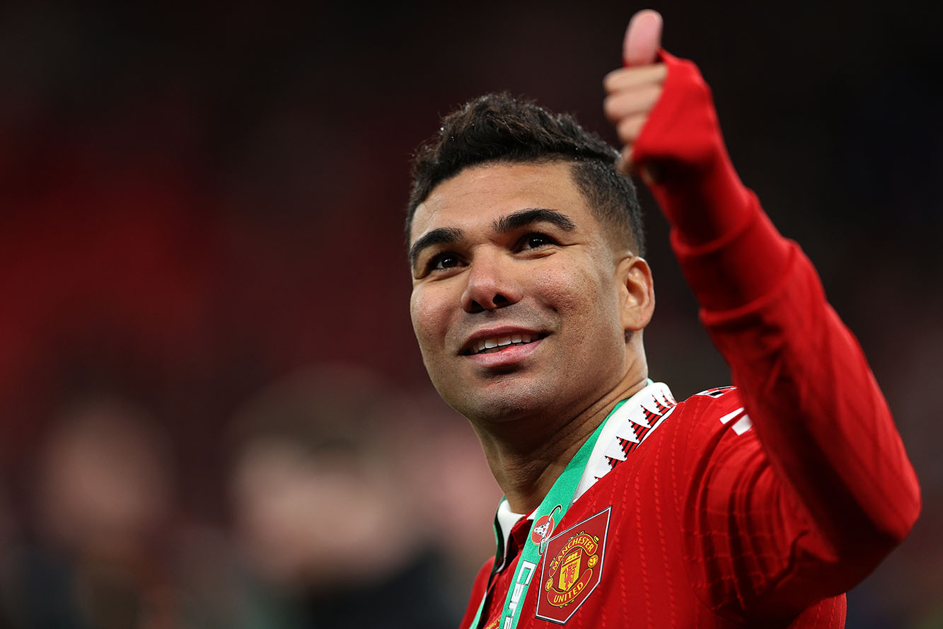 Casemiro has closed his journey at Man United. Photo: AFP