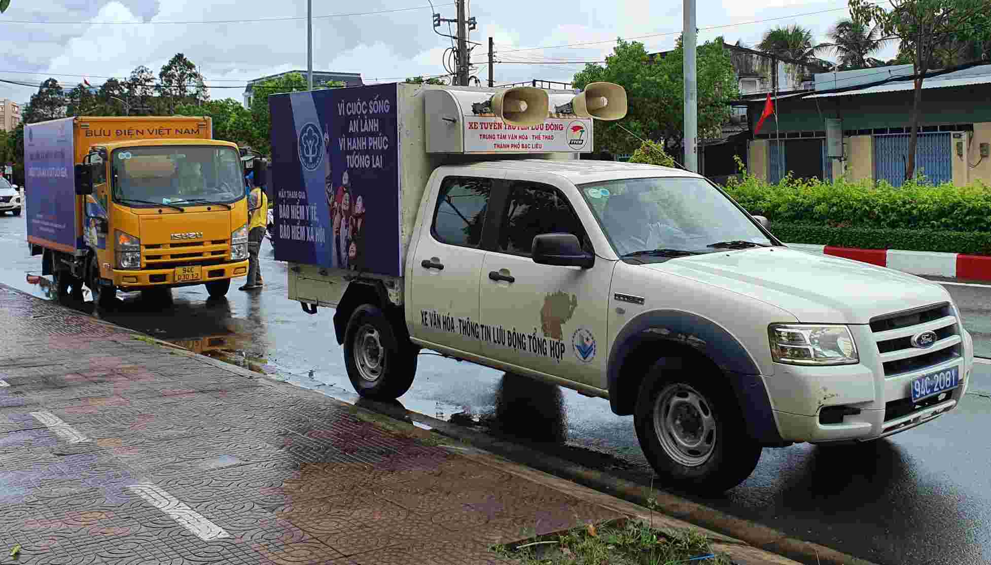 Ca Mau Social Insurance regularly propagates to people to participate in insurance. Photo: Nhat Ho.