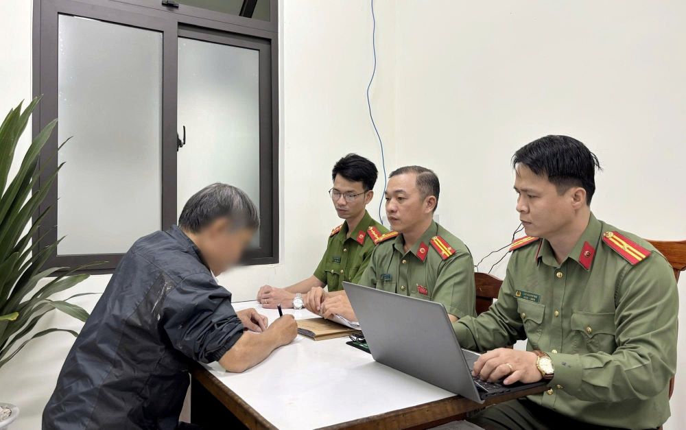 Đà Nẵng xử lý trường hợp chia sẻ thông tin xuyên tạc, sai sự thật trên mạng xã hội. Ảnh: CATP