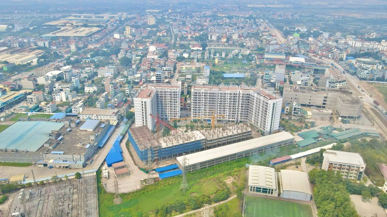 A social housing apartment project in Hung Yen province. Photo: Hung Yen Provincial e-Portal