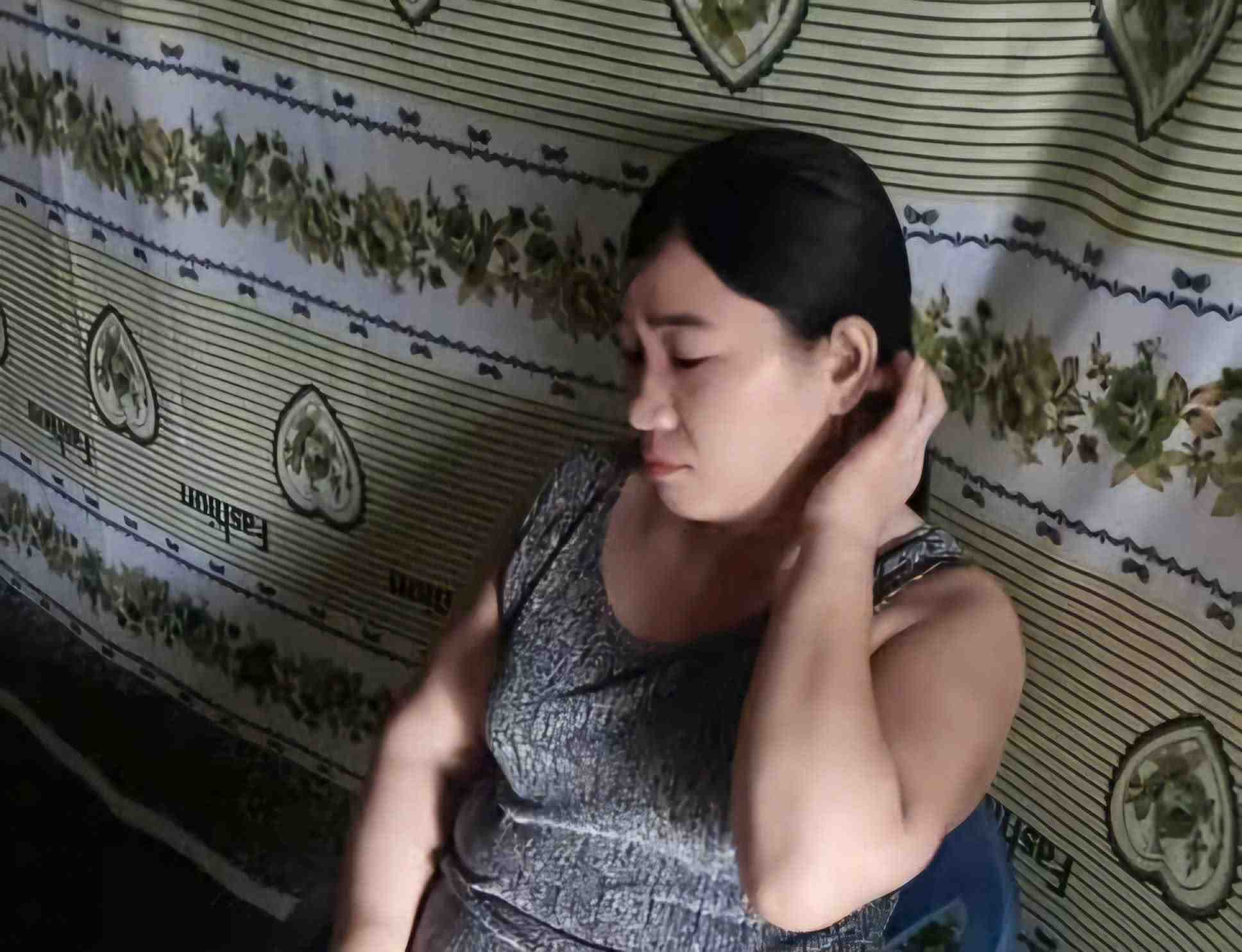 Hà Thị Tươi bị bắt giữ sau 8 năm trốn truy nã. Ảnh: Công an cung cấp 