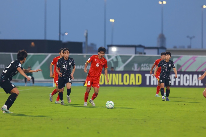 U23 Viet Nam danh bai U23 Han Quoc o tran tranh hang 3 giai U23 chau A 2026. Anh: Ted Tran