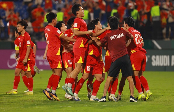 U23 Viet Nam danh bai U23 Han Quoc tren cham 11m de gianh tam huy chuong dong chung cuoc. Anh: Ted Tran