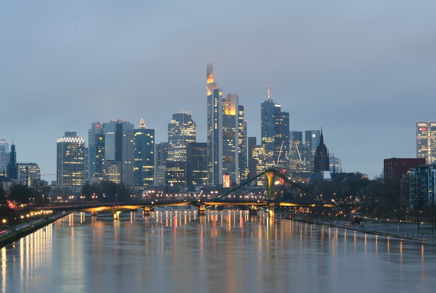 독일의 지하 가스 매장량은 올해 난방 시즌에 많이 사용되고 있습니다. 사진: 신화통신