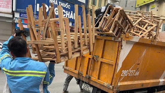 Ha Noi manh tay xu ly nan do trom phe thai truoc Tet. Anh: Cong Trinh