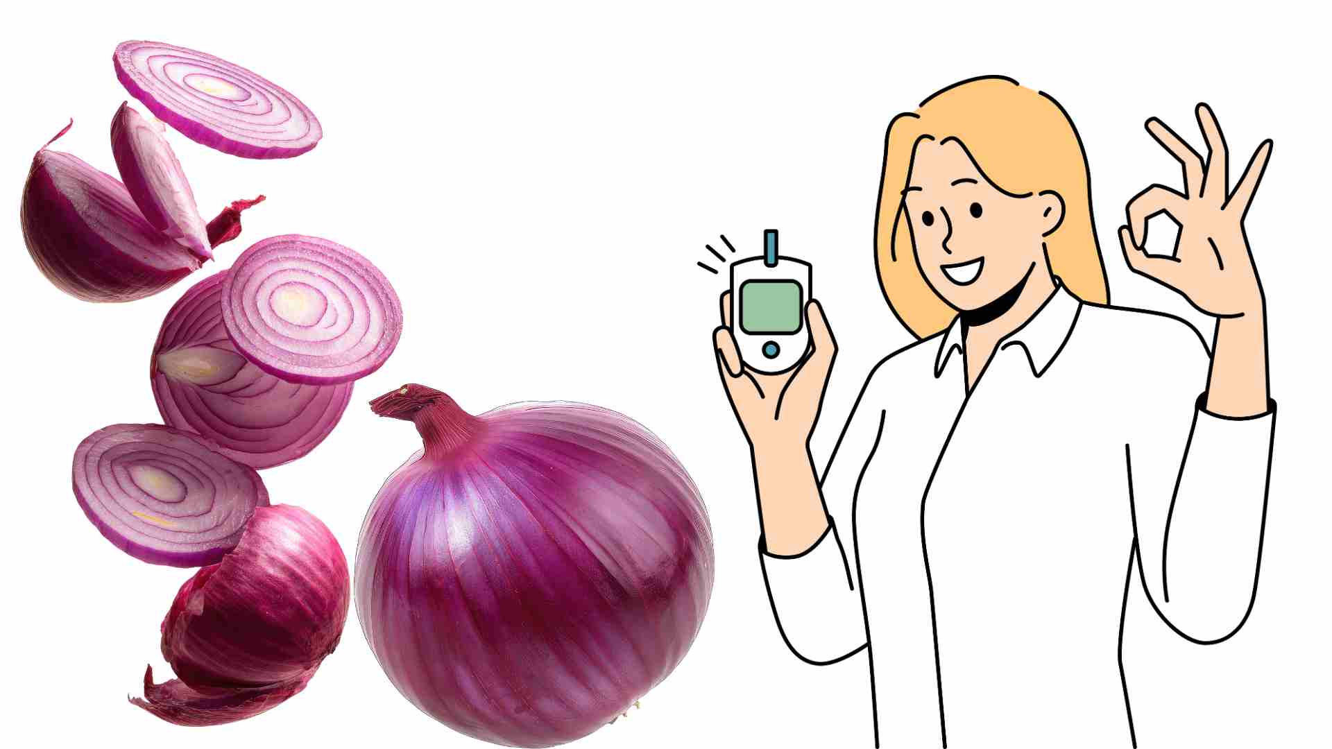 Eating onions properly helps control blood sugar. Graphics: Ha May