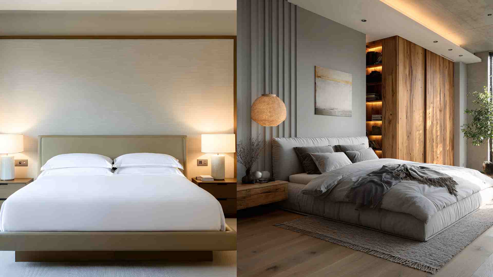 Le design optimal de la chambre rend l'espace plus confortable et agreable. Graphique: Ha May