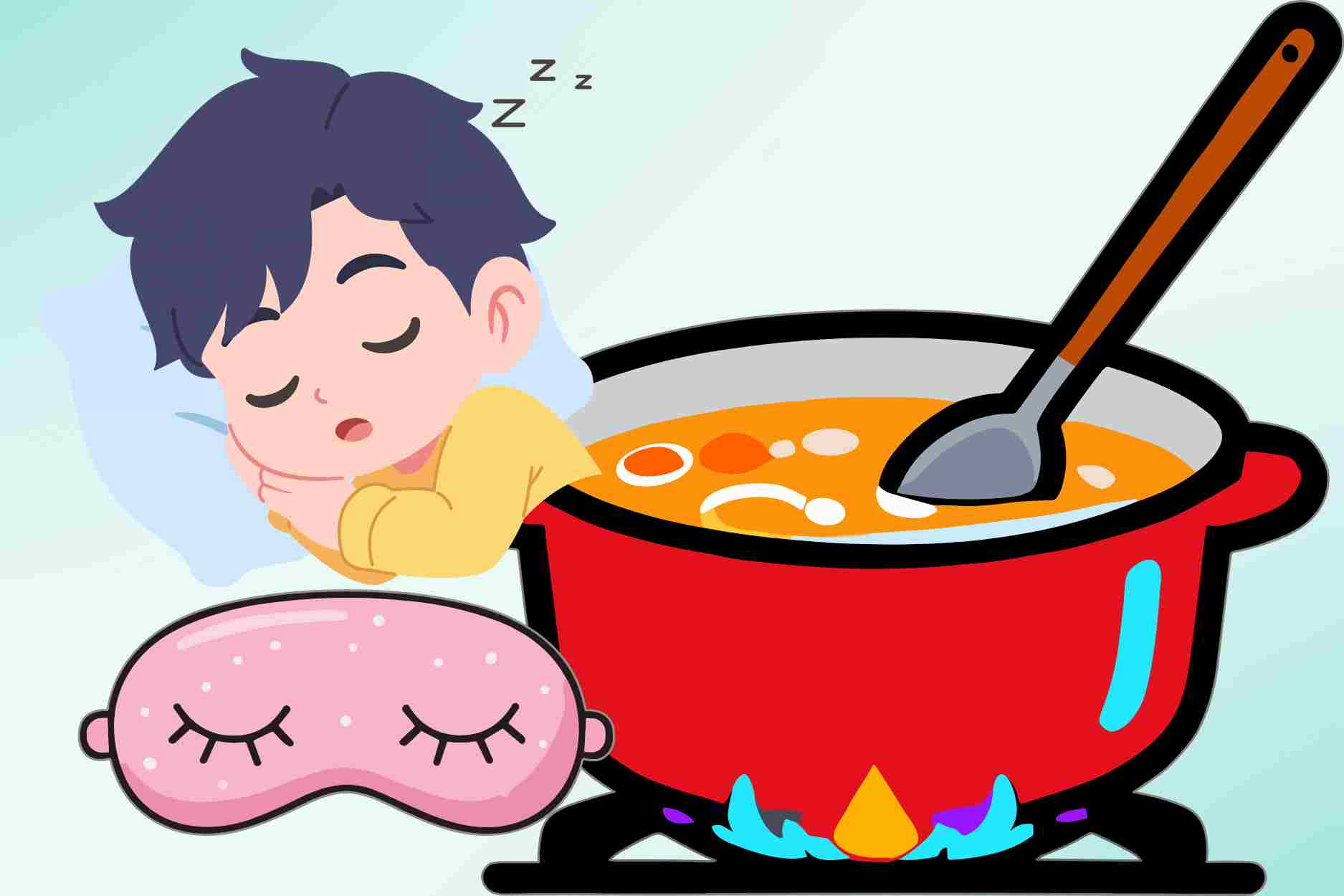Tips for eating soup properly to help you sleep well every night